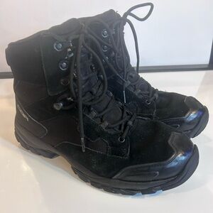 CQR Men's Military Tactical Boots, Lightweight 6" Combat Durable Size 10 black